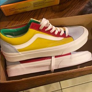 Low top Multi-color Vans
